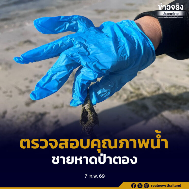 กรมควบคุมมลพิษ เร่งตรวจสอบคุณภาพน้ำและแก้ปัญหาสาหร่ายสะพรั่งชายหาดป่าตอง จังหวัดภูเก็ต
