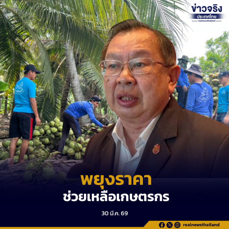 ผู้ตรวจฯ เตรียมลงพื้นที่ราชบุรี ตรวจล้งมะพร้าว สอบปมฮั้วราคา–นอมินี พร้อมเร่งหามาตรการพยุงราคาช่วยเกษตรกร