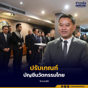 ครม. เห็นชอบปรับเกณฑ์บัญชีนวัตกรรมไทย เพิ่มความโปร่งใส